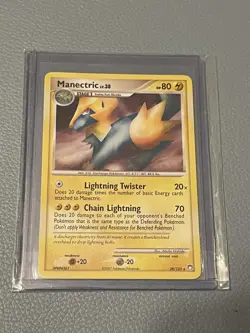 Manectric 28/123 - Non-Holo Rare Mysterious Treasures NM NP 2007 Pokemon Card - Image 1