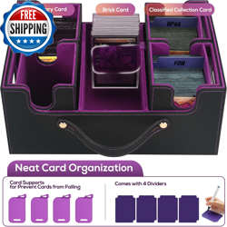 Trading Card Storage Box for MTG MTG Commander Deck Box Multi Purpose... - Image 4