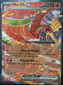 Pokemon - Ho-oh ex - 007/034 - Trading Card Game Classic - Holo NM - Image 1