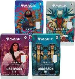 Modern Horizons 3 Commander Deck Display Collector's Edition SEALED CASE 4 decks - Image 1