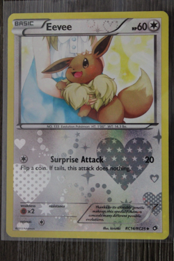 Pokemon TCG Eevee RC14/RC25 Legendary Treasures: Radiant Collection Holo - Image 1
