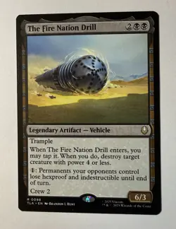 x1 The Fire Nation Drill TLA Avatar MTG 98 M/NM 1x - Image 1