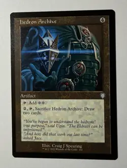 Hedron Archive (Retro Frame) #142 (NM) Brothers' War BRC Magic MTG - Image 1