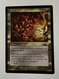 Bedevil (Retro Frame) #121 (NM) Brothers' War BRC Magic MTG - Image 1