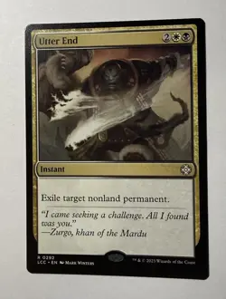 Utter End 292 LCC Commander: The Lost Caverns of Ixalan NM MTG - Image 1