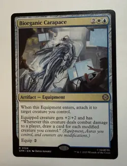 x1 Biorganic Carapace R MTG Marvel's Spider-Man M/NM, English - Image 1