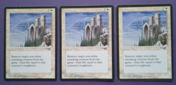 Magic the Gathering MTG Alliances EXILE X 3 MP R 1996! - Image 1