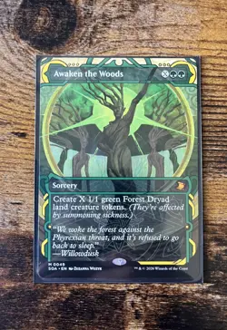 Awaken the Woods Secrets of Strixhaven: Mystical Archive Reg NM - MTG - Cheapest - Image 1