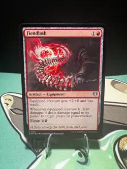 Fiendlash 221 Uncommon Commander Masters Magic: The Gathering Near Mint - Image 1