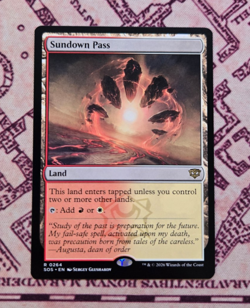 MTG Sundown Pass Secrets of Strixhaven NM - Image 1