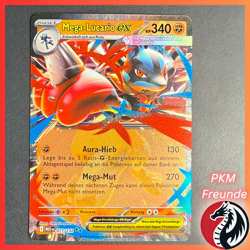 Mega-Lucario EX 077/132 MEG 🟢NM 🇩🇪Deutsch Pokemon Mega Entwicklungen - Image 1