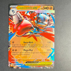 Mega-Lucario EX 077/132 MEG 🟢NM 🇩🇪Deutsch Pokemon Mega Entwicklungen - Image 2