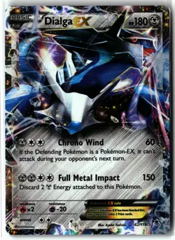 Dialga EX ⭐ 62/119 Holo EX Rare Phantom Forces 2014 Pokemon NM - Image 1