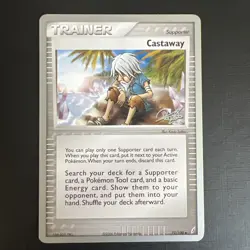 Pokemon TCG : Castaway 72/100 World Championship PROMO Uncommon NM - Image 1