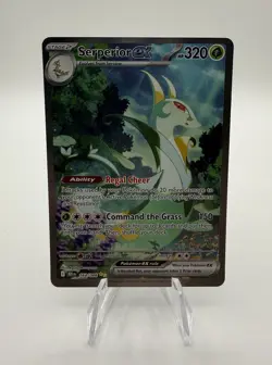 Pokemon TCG Serperior ex 164/086 Sv: Black Bolt SIR Holo English 320 HP - Image 1