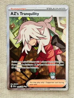 AZ's Tranquility 106/086 Ultra Rare ME04: Chaos Rising Pokemon NM/M - Image 1