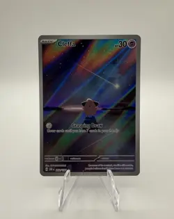 Pokemon TCG Cleffa 202/197 SV03 Obsidian Flames IR Holo English 30 HP - Image 1