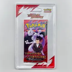Pokemon 🇫🇷 Artset 4x Booster Blister Plastique EV10 Rivalites Destinees Rocket - Image 2