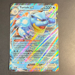 Turtok EX 030/142 SCR 🟡Played 🇩🇪Deutsch Pokemon Stellarkrone - Image 2