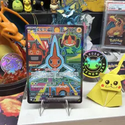 Pokemon ROTOM EX SAR/SIR 112/080 Korean Phantasmal/Mega Inferno X NM+ - Image 1