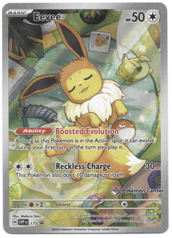 Eevee 173 Pokemon Center Exclusive Promo - Prismatic Evolutions - Near Mint NM - Image 1