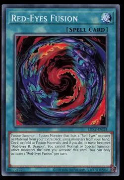 Yugioh Red-Eyes Fusion LDK2-ENJ24 Common NM - Image 1