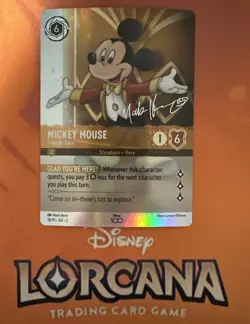 Disney 100 Lorcana Rise of the Floodborn Collector's Edition Mickey Mouse 18/P1 - Image 1