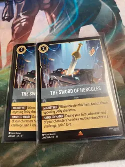 The Sword of Hercules Whispers ... Well 4x x4 Disney Lorcana Playset - Image 1