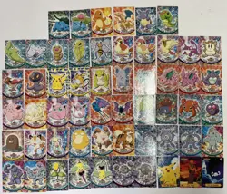 1999 Pokemon Topps Collection 56 Cards 56/90 near complete set vintage. - Image 1