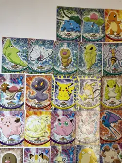 1999 Pokemon Topps Collection 56 Cards 56/90 near complete set vintage. - Image 2