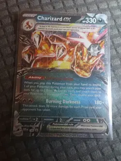 Charizard ex - 196 SVP Promo SV: Scarlet & Violet Black Star Promo Card NM - Image 1
