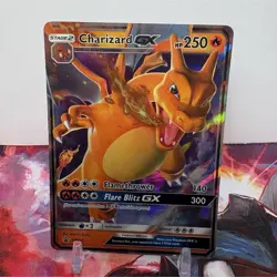 Charizard GX SM211 SM Sun & Moon Promo Holo EN Pokemon Card - Image 1