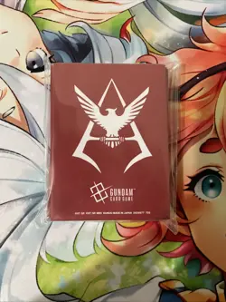 Gundam Card Game Official Matte Sleeves EX Char Sealed - Image 1