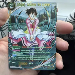Videl Hates to Lose BT30-054 SPR Super Rare Foil Dragon Ball Super Card NM/M - Image 1