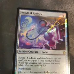 MTG Roadkill Rodney - Surge Foil, NM-Mint, English Commander: Teenage Mutant Nin - Image 3