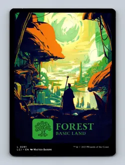 Forest (291) The Lost Caverns of Ixalan Non-Foil MTG NM - Image 1