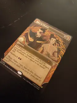Past in Flames Foil Avatar: The Last Airbender One with the Elements Secret Lair - Image 2