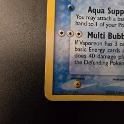 Vaporeon Holo 19/115 Pokemon Card TCG Unseen Forces - Image 4