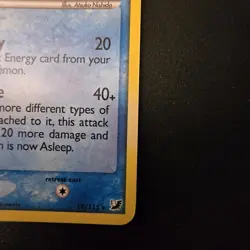 Vaporeon Holo 19/115 Pokemon Card TCG Unseen Forces - Image 5