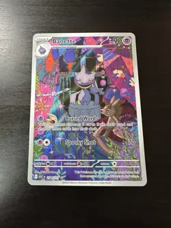 Banette 234/217 Illustration Rare Pokemon Mega Evolution Ascended Heroes NM - Image 1