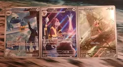 POKEMON TCG Chaos Rising ILLUSTRATION RARE LOT 3 watchog metang chespin 087/086 - Image 1