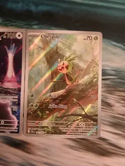 POKEMON TCG Chaos Rising ILLUSTRATION RARE LOT 3 watchog metang chespin 087/086 - Image 2