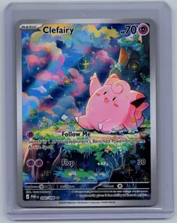CLEFAIRY 094/088 HOLO ILLUSTRATION RARE PERFECT ORDER POKEMON NM/M - Image 1