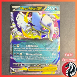 Mega-Absol EX 086/132 MEG 🟢NM 🇩🇪Deutsch Pokemon Mega Entwicklungen - Image 1