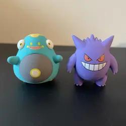 Gengar and Bellibolt Pokemon Back-to-School Eraser Set - Image 1