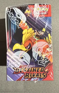 Pokemon Destined Rivals Booster Box Sealed, 36 Booster Packs With Acrylic Case - Image 4