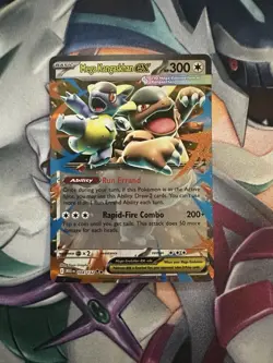2025 Pokemon Mega Evolution Mega Kangaskhan ex #104 Near Mint - Image 1