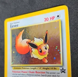 Pokemon Eevee Wotc Promo 11/53 Holo Promo Basic 30 HP English Himeno - Image 3