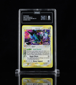 Gyarados #8 Delta Species EX Holon Phantoms Reverse Holo Tag 8 NM MT Pokemon - Image 1