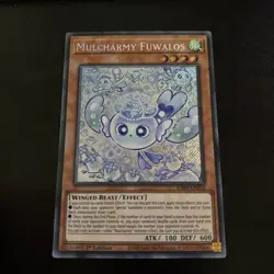 Mulcharmy Fuwalos RA04-EN050 Secret Rare Yugioh Card 1st Edition Mint - Image 1